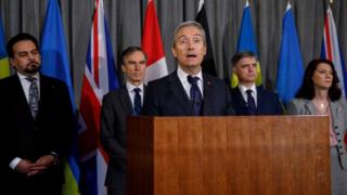 Министры иностранных дел пяти стран