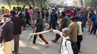 قصور میں مظاہرے
