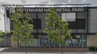 Tottenham Hail Retail Park building