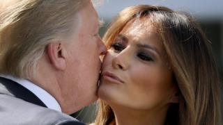 Donald Trump y Melania Trump