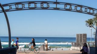 Surfers Paradise on the Gold Coast in Queensland