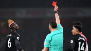 Alkalin wasa ya ba wa Pogba jan kati a wasansu da Arsenal ranar Asabar