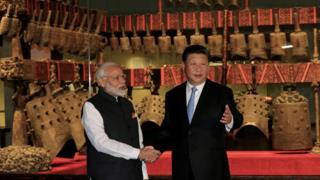 नरेंद्र मोदी-शी जिनपिंग
