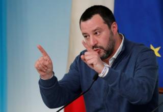 İtalya Başbakan Yardımcısı ve İçişleri Bakanı Matteo Salvini
