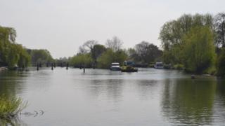The Thames at Benson