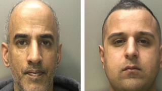Wahid Husman (left) and Tahsib Majid