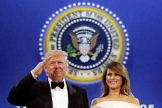 Donald y Melania Trump.