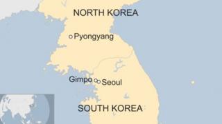 Ramani ya Korea kaskazini