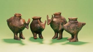 Small, spouted vessels found in Bronze and Iron Age graves of infants in Bavaria were probably used to feed animal milk to babies and small children