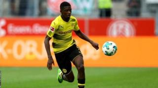 Ousmane Dembele wa Borrusia Dortmund