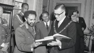 ቀዳማዊ ሃይለስላሴ በእንግሊዝ ቆይታቸው ወቅት