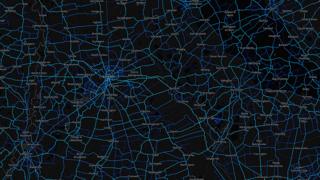 Lincolnshire - cycling routes (by Strava users 2015)