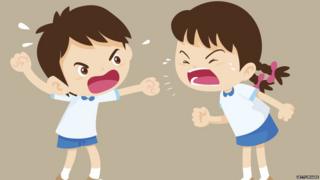 angry child