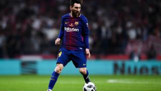 Messi don become di secon player to score for five Copa del Rey final