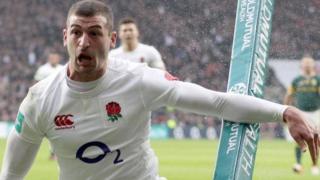 Wing Jonny May amekuwa katika kiwango kizuri na kuwa tegemeo kwa timu yake