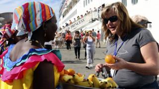 Turista en Cartagena