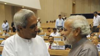 नवीन पटनायक और नरेंद्र मोदी