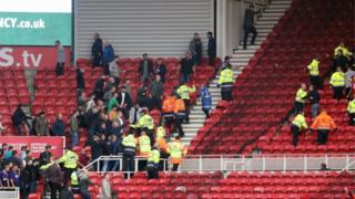 Brawl breaks out after Middlesbrough-Sheffield game