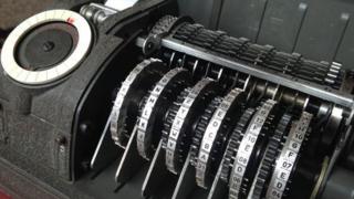 Máquina de encriptación de Crypto AG.