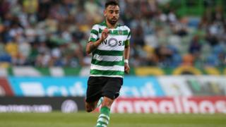 Bruno Fernandes na Sporting Lisbon