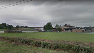 Mold Alun School grounds