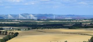 Three bridges over the Forth