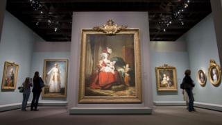Marie-Antoinette and her children, by Le Brun