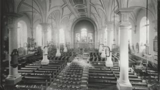 Inside Derby Cathedral