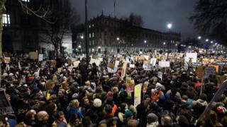 Londra protestp
