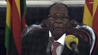 Tsohon shugaba Robert Mugabe