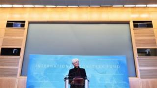 International Monetary Fund Managing Director Christine Lagarde speaks during a press conference at IMF headquarters in November.
