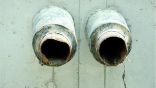 Two pipes