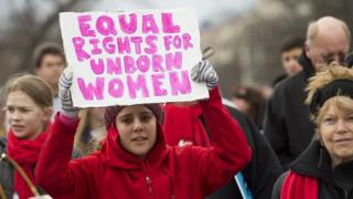 США протестуют против абортов