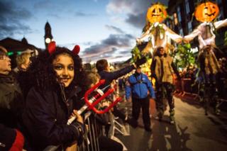 Paisley Halloween Parade