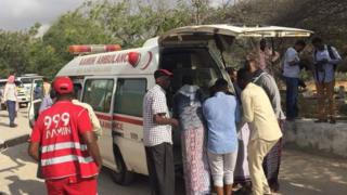 Ambilanse itwara abaguye muri ivyo bitero