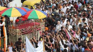 వాజ్పేయీ అంతిమ యాత్ర