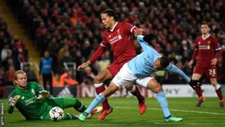 Man City na-atụ anya imeri Liverpool iji gafe agba ọkara ikpeazụ n'asọmpi Uefa champịọns