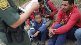 Migrantes detenidos