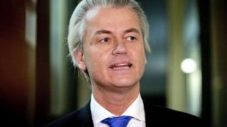 Mgombea wa Uholanzi Geert Wilders