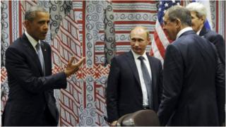 Umubonano wa Obama na Putin i New York mu 2015