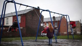 Swings and housing
