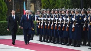 İlham Əliyev və Aleksandr Lukaşenko