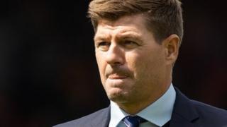 Rangers manager Steven Gerrard