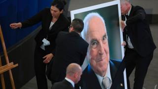 Церемония прощания в Европарламенте