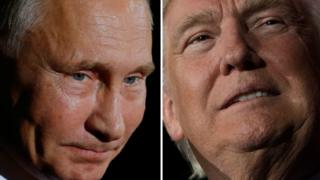 Putin y Trump.