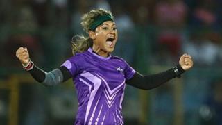 ভারতের ঘরোয়া টি-টোয়েন্টি টুর্নামেন্টে উইকেট পাওয়ার পর জাহানারা আলম