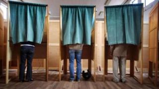 voting booths