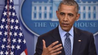 President Obama at the White House