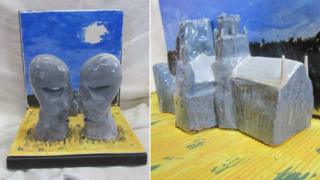 Ceramics version of The Division Bell by Pink Floyd