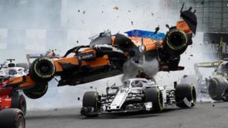 El accidente de Charles Leclerc